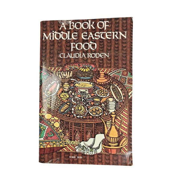 A Book Of Middle Eastern Food By Claudia Roden Vintage Cookbook Local Ethnic - Picture 1 of 8